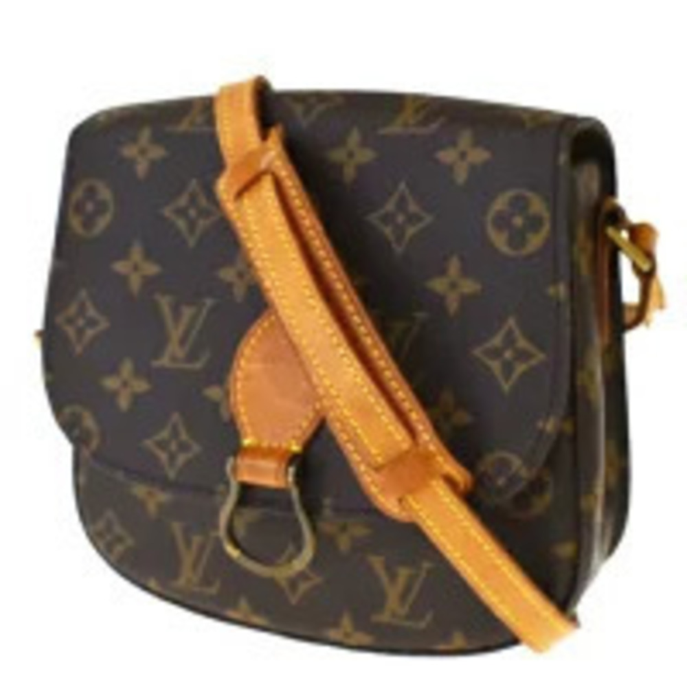 Louis Vuitton Saint Cloud Shoulder Bag Monogram Leather